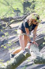PARIS JACKSON Out at Central Park in New York 05/04/2018