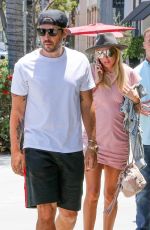 PETRA ECCLESTONE and Sam Palmer Out for Lunch in Beverly Hills 05/17/2018