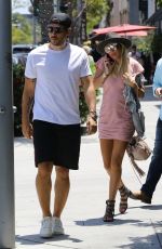 PETRA ECCLESTONE and Sam Palmer Out for Lunch in Beverly Hills 05/17/2018