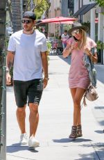 PETRA ECCLESTONE and Sam Palmer Out for Lunch in Beverly Hills 05/17/2018