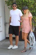 PETRA ECCLESTONE and Sam Palmer Out for Lunch in Beverly Hills 05/17/2018