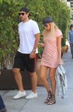 PETRA ECCLESTONE and Sam Palmer Out for Lunch in Beverly Hills 05/17/2018