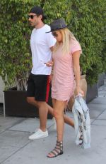 PETRA ECCLESTONE and Sam Palmer Out for Lunch in Beverly Hills 05/17/2018