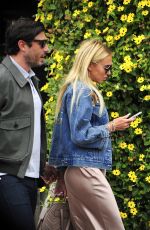 PETRA STUNT Out for Lunch at Il Pastaio in Beverly Hills 05/03/2018