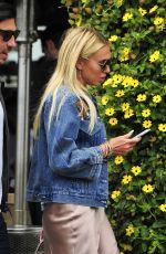 PETRA STUNT Out for Lunch at Il Pastaio in Beverly Hills 05/03/2018