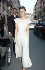 PHOEBE TONKIN Leaves Bristol Hotel in Paris 05/03/2018