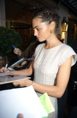 PHOEBE TONKIN Leaves Bristol Hotel in Paris 05/03/2018