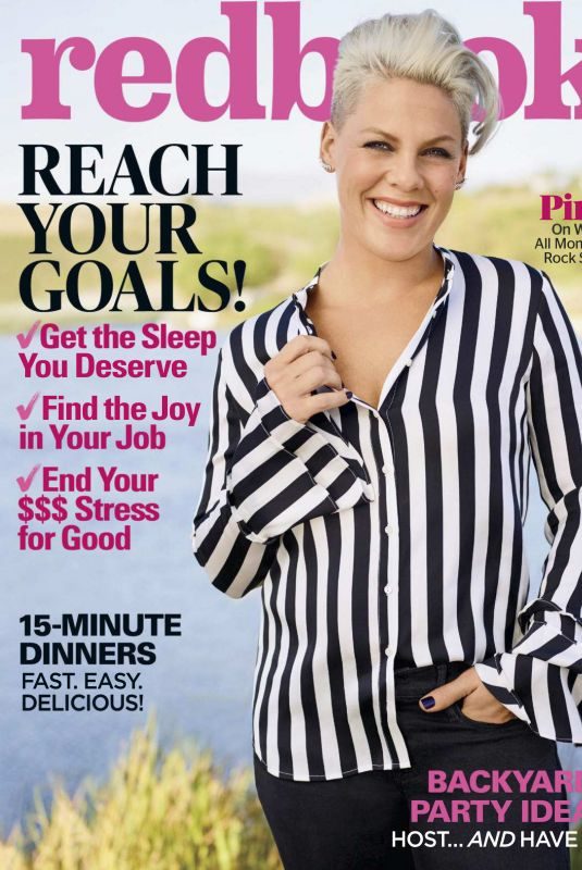 PINK in Redbook Magazine, June 2018 Issue