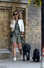 PIPPA MIDDLETON Out with Her Dog in London 05/12/2018