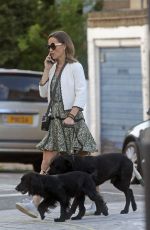 PIPPA MIDDLETON Out with Her Dog in London 05/12/2018