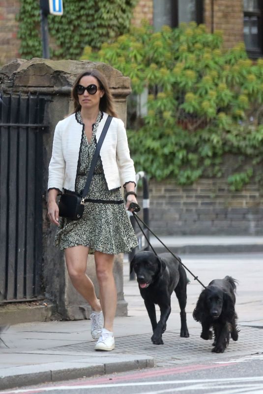 PIPPA MIDDLETON Out with Her Dog in London 05/12/2018