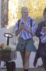PIXIE LOTT Out on the Beach in Malibu 05/05/2018