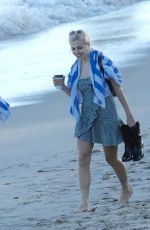PIXIE LOTT Out on the Beach in Malibu 05/05/2018