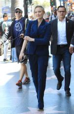 POM KLEMENTIEFF at Zoe Saldana Star on the Hollywood Walk of Fame Ceremnoy in Los Angeles 05/03/2018