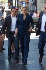 POM KLEMENTIEFF at Zoe Saldana Star on the Hollywood Walk of Fame Ceremnoy in Los Angeles 05/03/2018