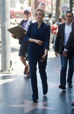 POM KLEMENTIEFF at Zoe Saldana Star on the Hollywood Walk of Fame Ceremnoy in Los Angeles 05/03/2018
