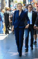POM KLEMENTIEFF at Zoe Saldana Star on the Hollywood Walk of Fame Ceremnoy in Los Angeles 05/03/2018