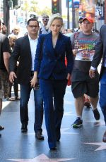 POM KLEMENTIEFF at Zoe Saldana Star on the Hollywood Walk of Fame Ceremnoy in Los Angeles 05/03/2018
