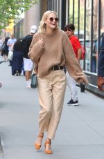 POPPY DELEVINGNE Arrives at Build Series in New York 05/03/2018