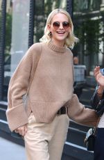 POPPY DELEVINGNE Arrives at Build Series in New York 05/03/2018