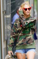 POPPY DELEVINGNE Out on Madison Avenue in New York 05/05/2018