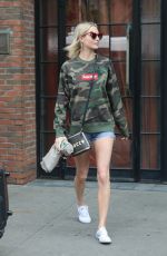 POPPY DELEVINGNE Out on Madison Avenue in New York 05/05/2018