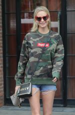 POPPY DELEVINGNE Out on Madison Avenue in New York 05/05/2018