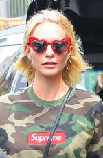 POPPY DELEVINGNE Out on Madison Avenue in New York 05/05/2018