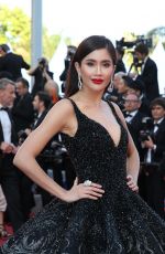 PRAYA LUNDBERG at Ash is Purest White Premiere at Cannes Film Festival 05/11/2018