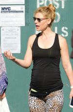 Pregnant CLAIRE DANES Out and About in New York 05/03/2018