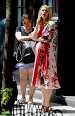 Pregnant CLAIRE DANES Out in New York 05/20/2018