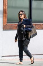 Pregnant EVA LONGORIA Leaves a Hair Salon in Los Angeles 05/25/2018