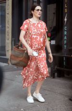 Pregnant RACHEL WEISZ Out in New York 05/15/2018