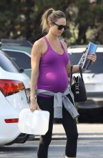 Pregnant STACY KEIBLER at Bristol Farms in Beverly Hills 05/23/2018