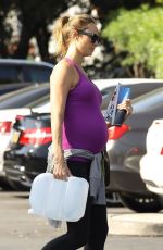 Pregnant STACY KEIBLER at Bristol Farms in Beverly Hills 05/23/2018