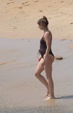 Pregnant TROIAN BELLISARIO in Swimsuit at a Beach in Mykonos 05/25/2018