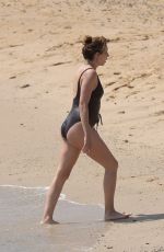 Pregnant TROIAN BELLISARIO in Swimsuit at a Beach in Mykonos 05/25/2018