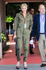 PRINCESS CHARLENE at 2nd F1 Practice Session at Monaco Gran Prix 05/26/2018