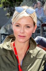 PRINCESS CHARLENE at 2nd F1 Practice Session at Monaco Gran Prix 05/26/2018