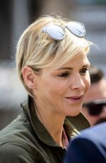 PRINCESS CHARLENE at 2nd F1 Practice Session at Monaco Gran Prix 05/26/2018