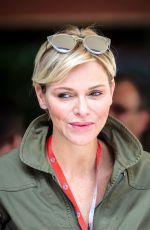 PRINCESS CHARLENE at 2nd F1 Practice Session at Monaco Gran Prix 05/26/2018