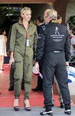 PRINCESS CHARLENE at 2nd F1 Practice Session at Monaco Gran Prix 05/26/2018