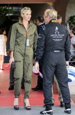 PRINCESS CHARLENE at 2nd F1 Practice Session at Monaco Gran Prix 05/26/2018