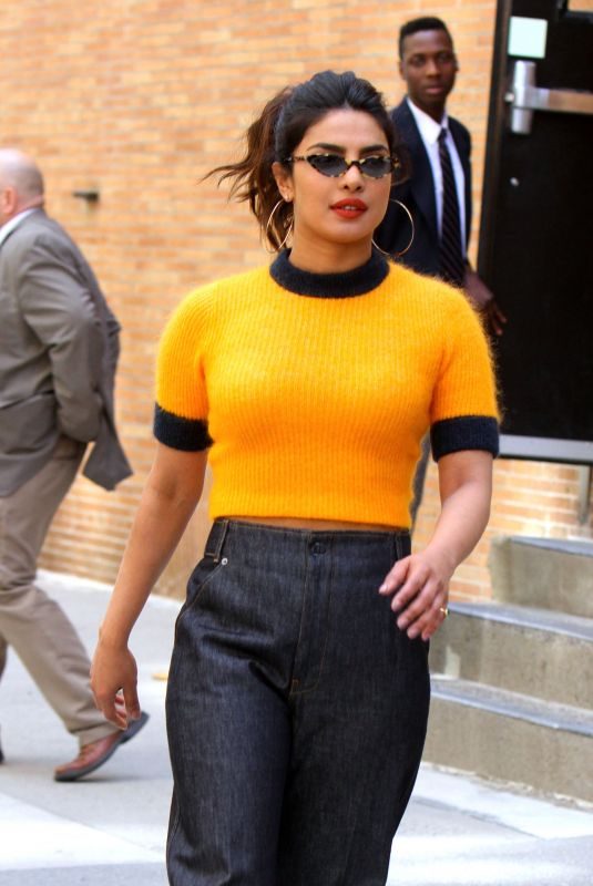 PRIYANKA CHOPRA at The Chew in New York 05/02/2018
