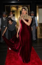 PRIYANKA CHOPRA Heading to MET Gala 2018 in New York 05/07/2018