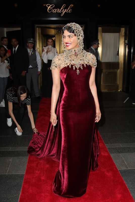 PRIYANKA CHOPRA Heading to MET Gala 2018 in New York 05/07/2018
