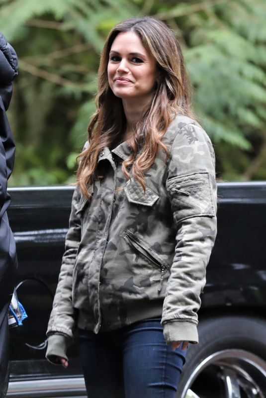 RACHEL BILSON on the Set of Take Two in Vancouver 04/30/2018