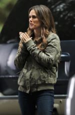 RACHEL BILSON on the Set of Take Two in Vancouver 04/30/2018