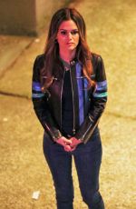 RACHEL BISLON on the Set of Take Two in Vancouver 05/15/2018