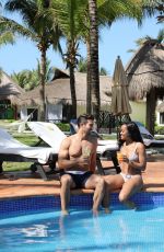 RACHEL LINDSAY in Bikini at Riviera Maya in Mexico 05/29/2018